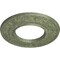 Ekena Millwork Daniela Ceiling Medallion (Canopies up to 3 7/8"), 8"OD x 3 7/8"ID x 1/2"P, Athenian Green Crackle CM08DNAGC - alternate 3